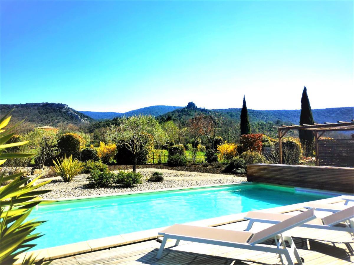 Roulotte De La Villa Font Vive - Tout Equipee, Tout Confort, Situation Ideale Sud Ardeche กรอส์พิแอร์ ภายนอก รูปภาพ
